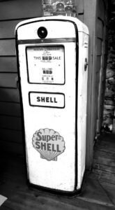 Vintage Gas Station Pump